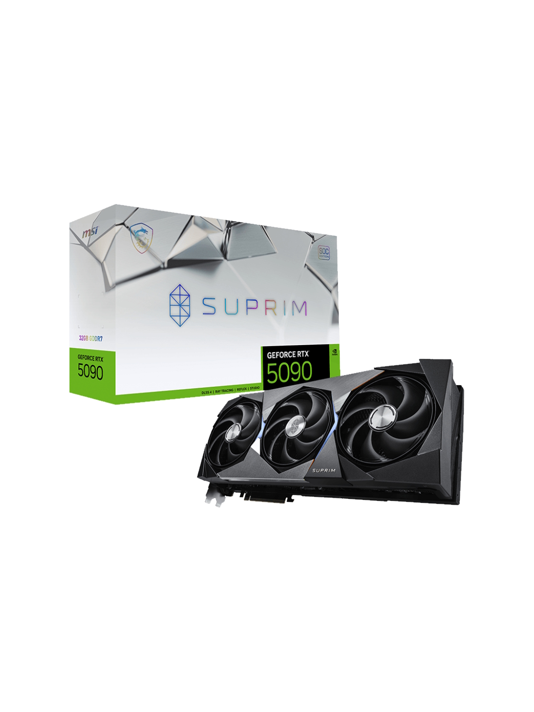 MSI GeForce RTX 5090 SUPRIM SOC